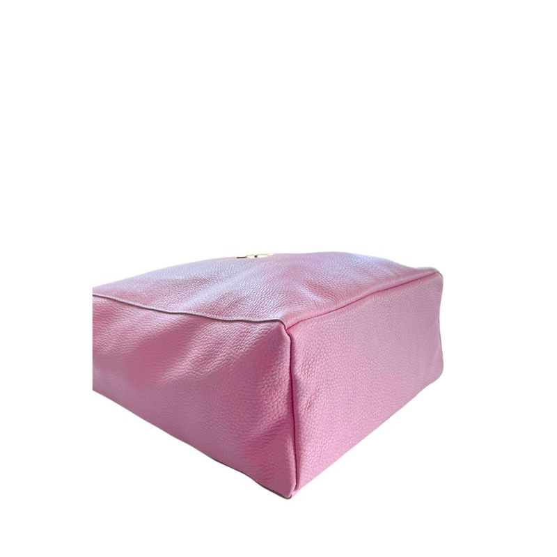 Multicolor cowhide clutch bag-null