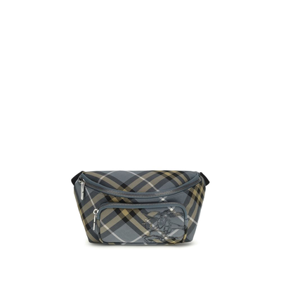Multicolor nylon clutch bag, Multicolor, medium