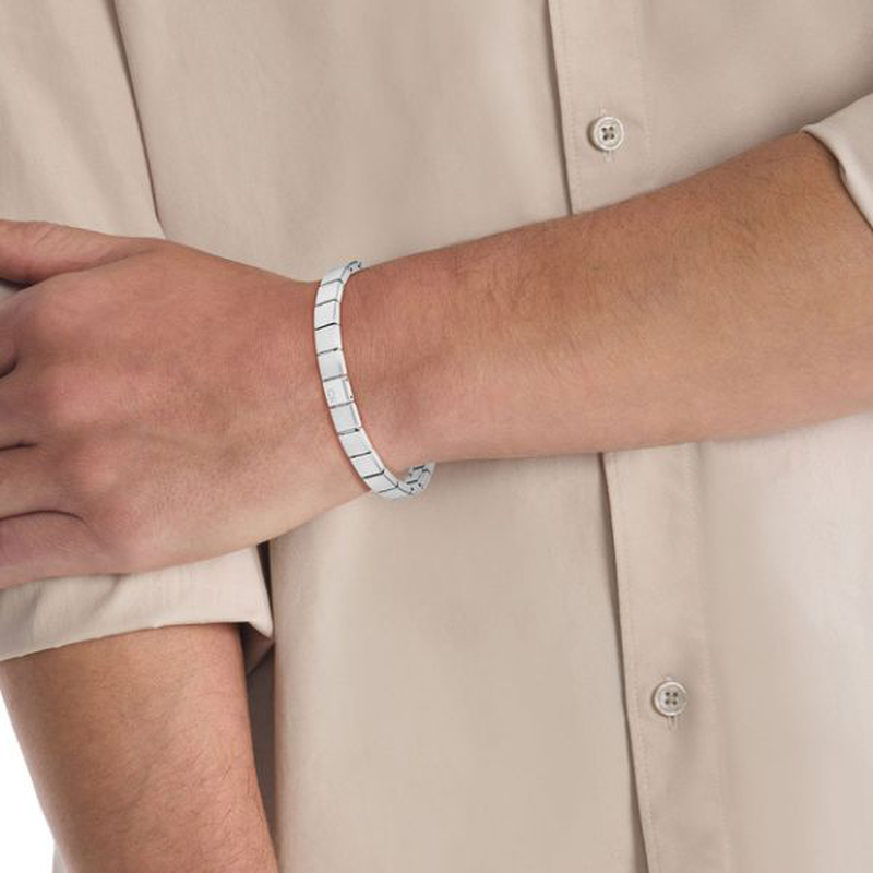 Calvin Klein minimalistic squares men's bracelet-null