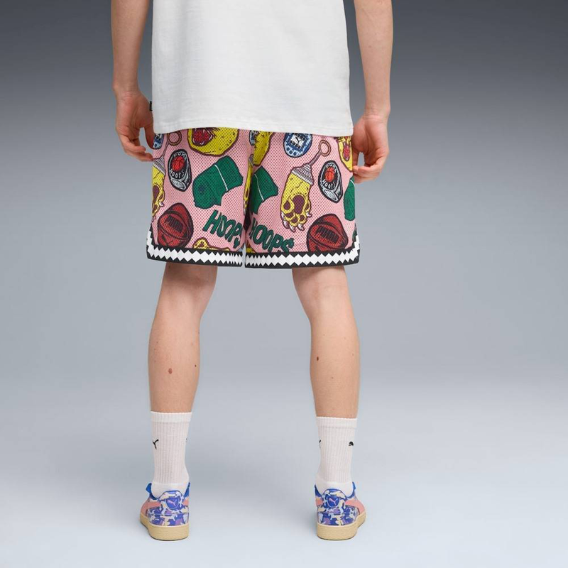 Commissioner dylan reversible aop 7" short-null