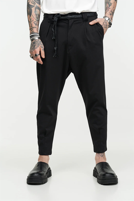 Stefan speed runner trousers, Black, medium
