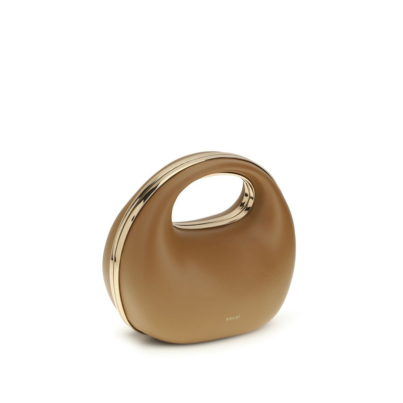 Brown calf leather bos taurus handbag-null