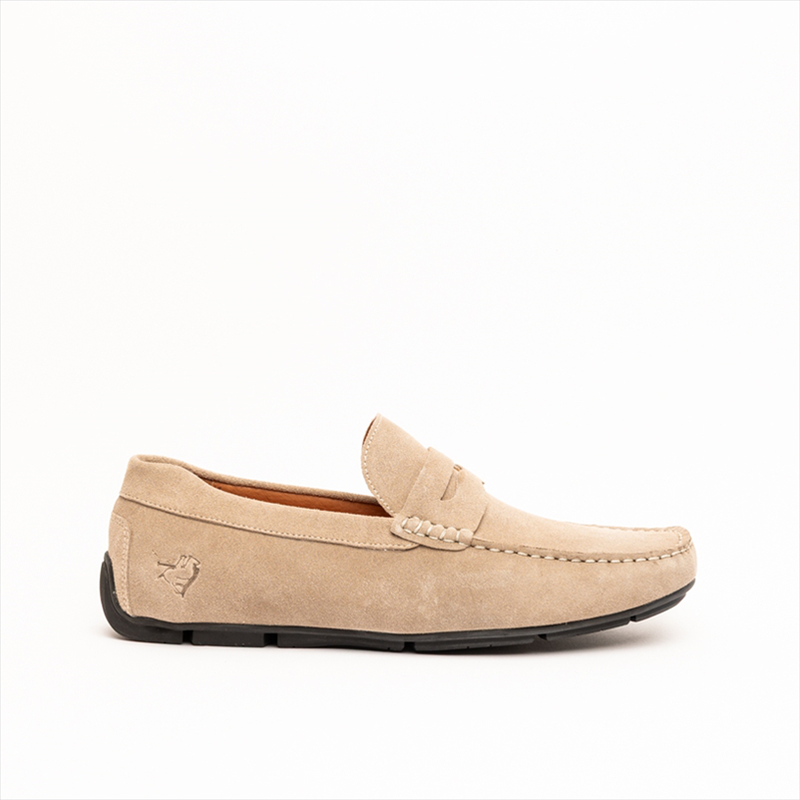Boston sport club premium penny strap loafers with subtle heel-null