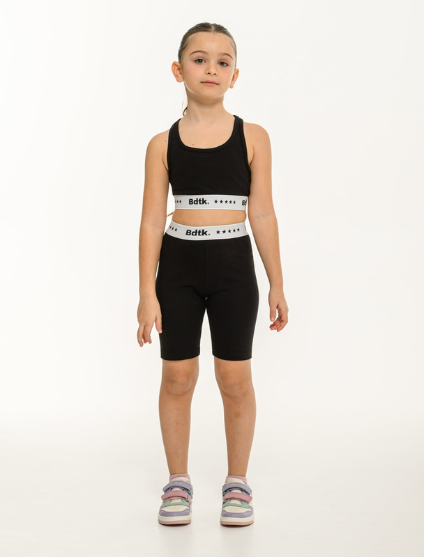 Bdtk junior girl's laid back gym leggings 2/4-null