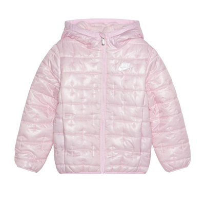 Nike little kids positive quilting jacket, Pink Foam, medium