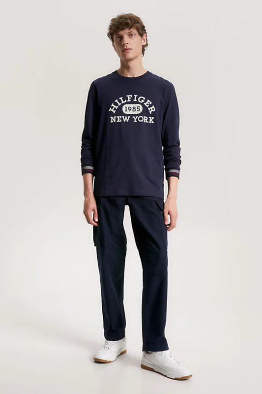 Monotype collegiate ls tee-null