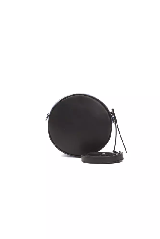Black leather women crossbody-null