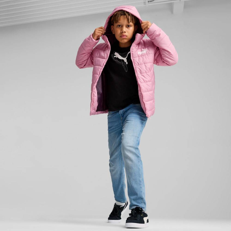 Essentials hoodie padded jacket image number null