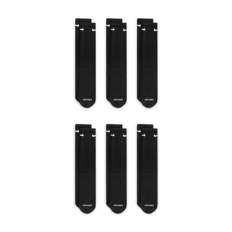 Nike everyday plus cushion crew 6-pairs socks-null