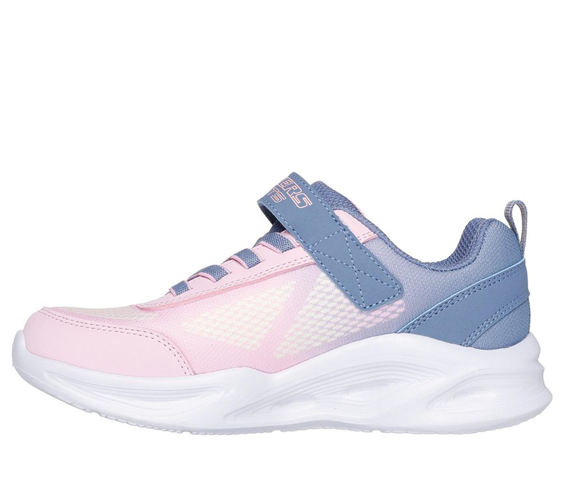 Skechers lighted gore  strap sneaker w/ ombre upper image number null