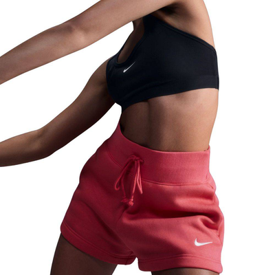 Nike sportswear womens phoenix fleece hybrid short, Aster Pink, medium