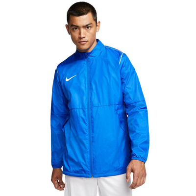 Rebel woven track jacket mens, Royal / White, medium