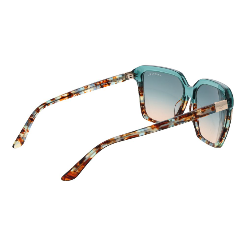 Turquoise acetate sunglasses-null