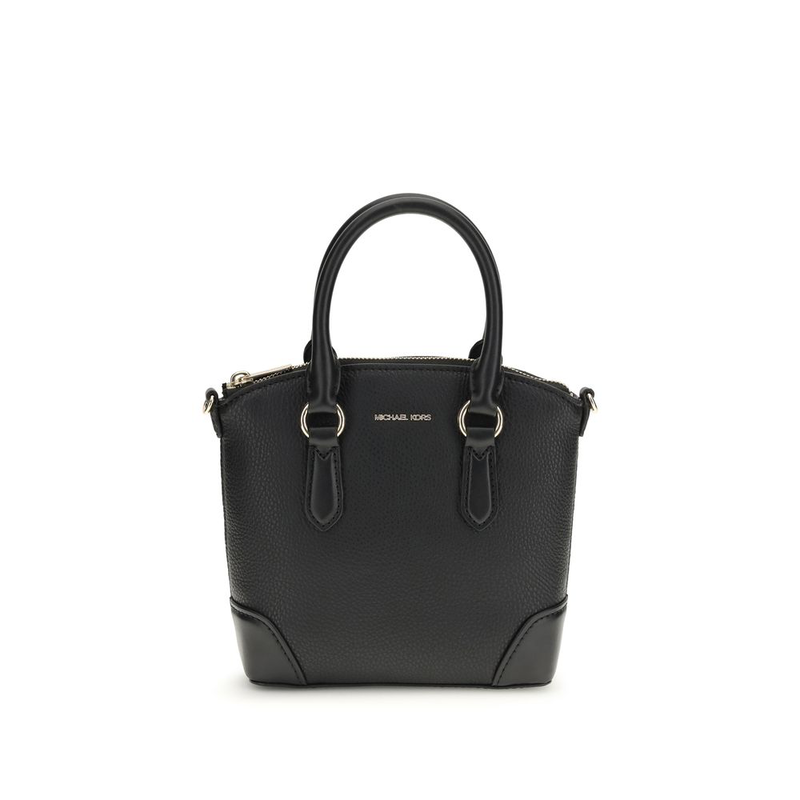 Black calf leather bos taurus handbag-null