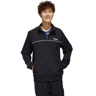 Men favorites track jacket, Black / White, medium