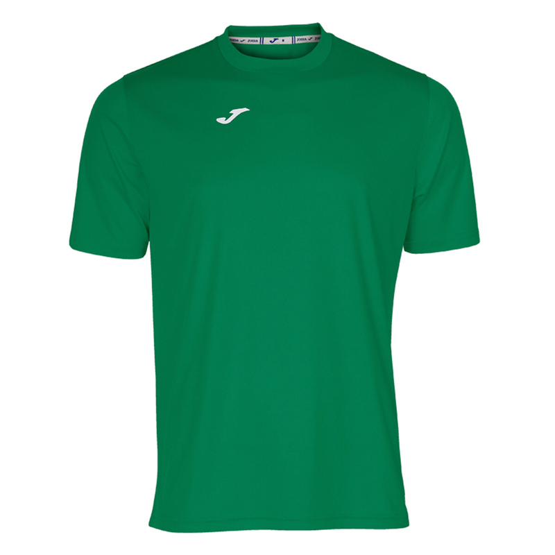 T-shirt combi green short sleeve-null