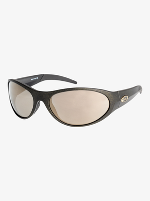 Quiksilver men's sunglasses ellipse, Mettalic Black/gold, medium
