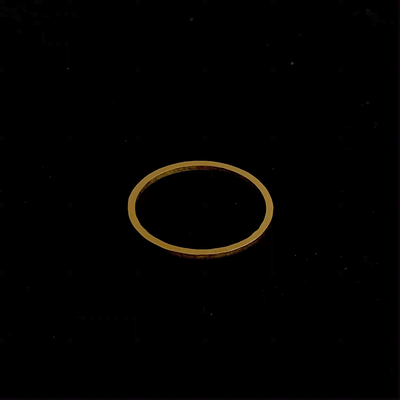 Ring 24ct pure gold 1mm band