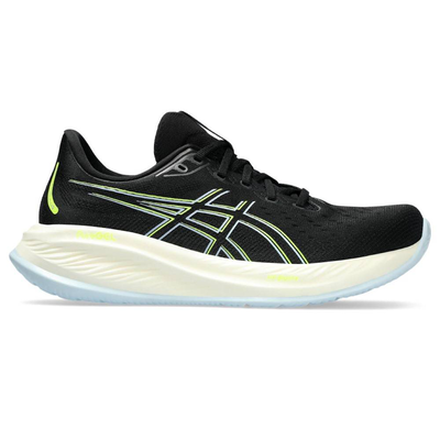 Men's gel-cumulus 26, Black / Yellow, medium