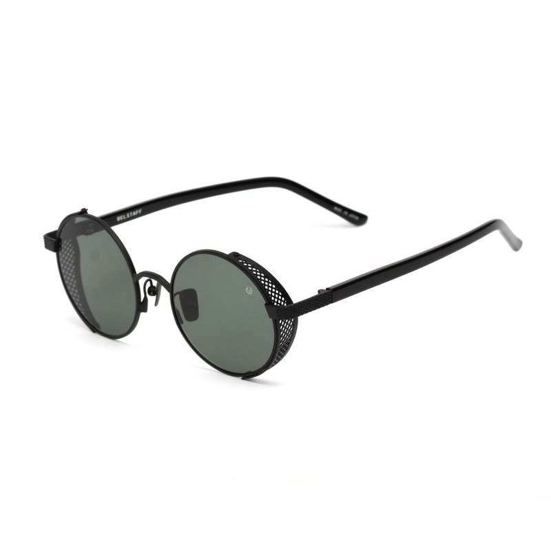Black acetate sunglasses-null