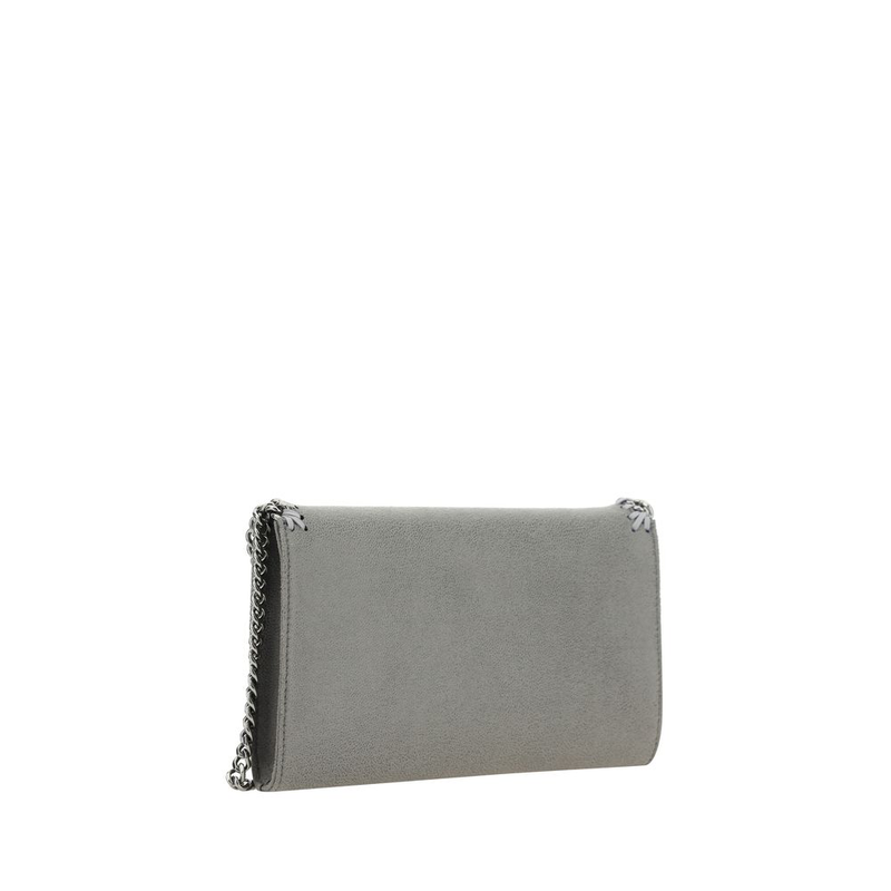 Gray polyester shoulder bag-null