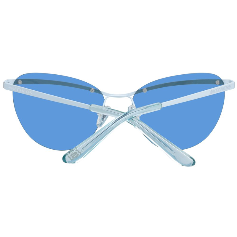 White metal sunglasses-null