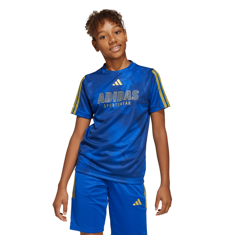 Adidas boy's house of tiro colors of football t-shirt kids-null