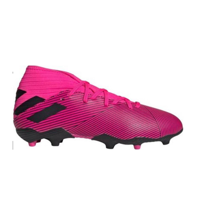 Nemeziz 19.3 firm ground junior, Shock Pink / Black, medium