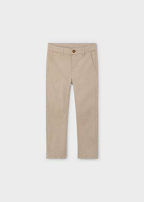 Παντελονι λοξοτσεπο καπαρτινε basic, Beige, medium