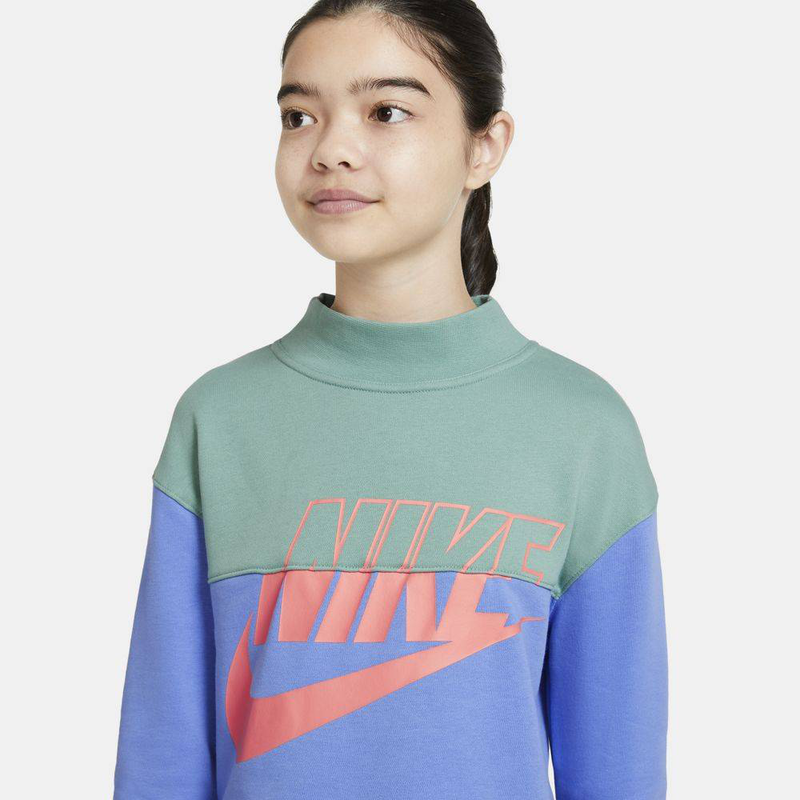 Nike nsw girls french terry cropped crew-null