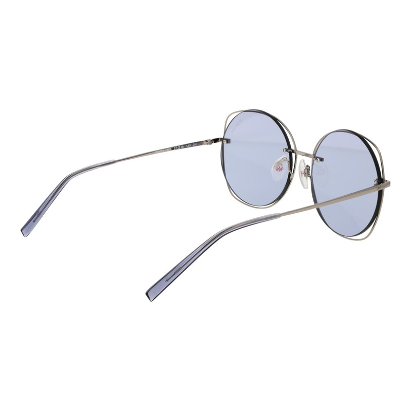 Gray metal sunglasses-null