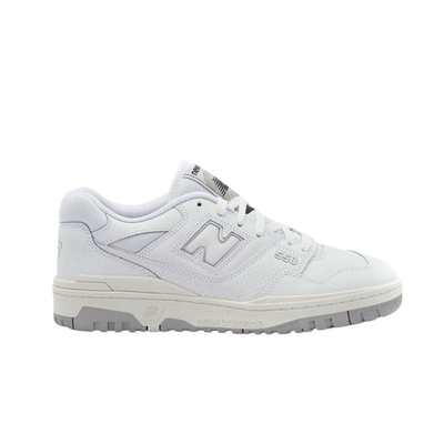 New balance 550 lifestyle sneakers, White / White, medium