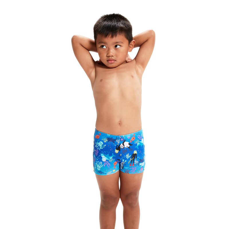 Speedo infant boys learn to swim allover aquashort (80032311-null