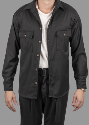 Dezign safari viscose over shirt