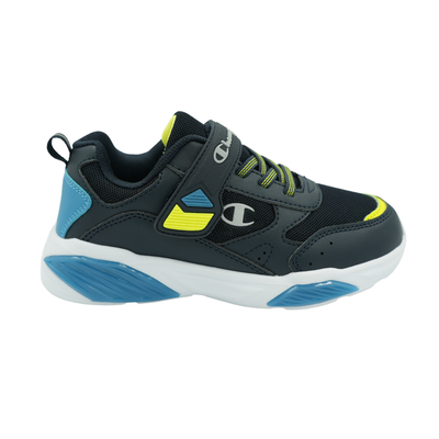 Champion kids boys wave b ps low cut shoes navy s32778-bs502, Navy, medium