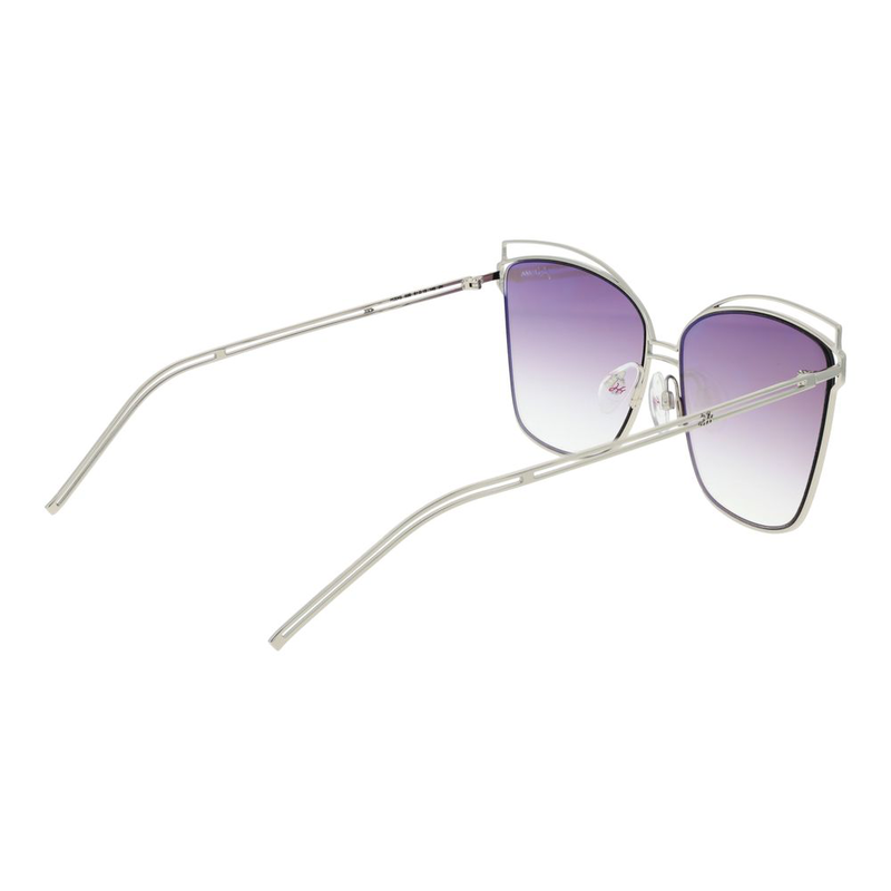 Gray metal sunglasses-null