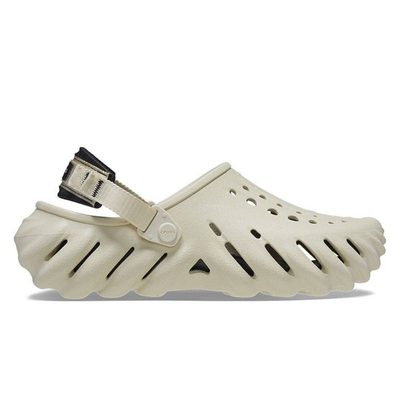 Echo clog, Bone / Black, medium