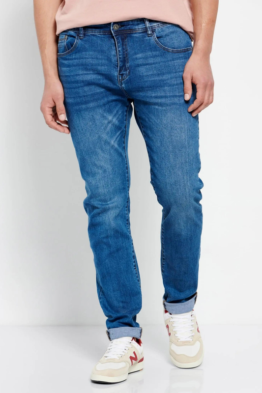 Trousers jeans tapered fit-null