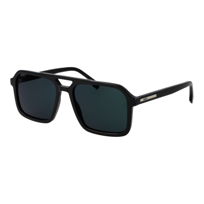 Black acetate sunglasses-null