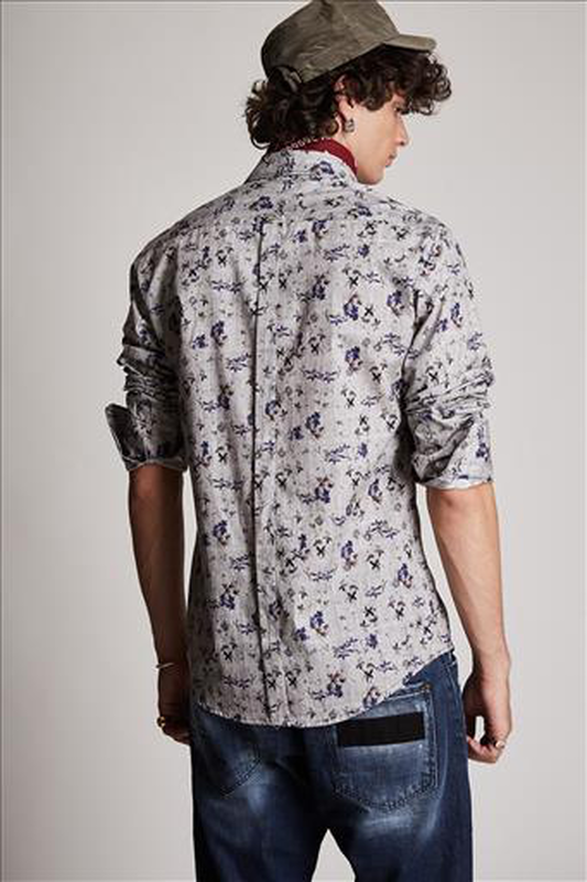Product image: Stefan floral print textured shirt-null