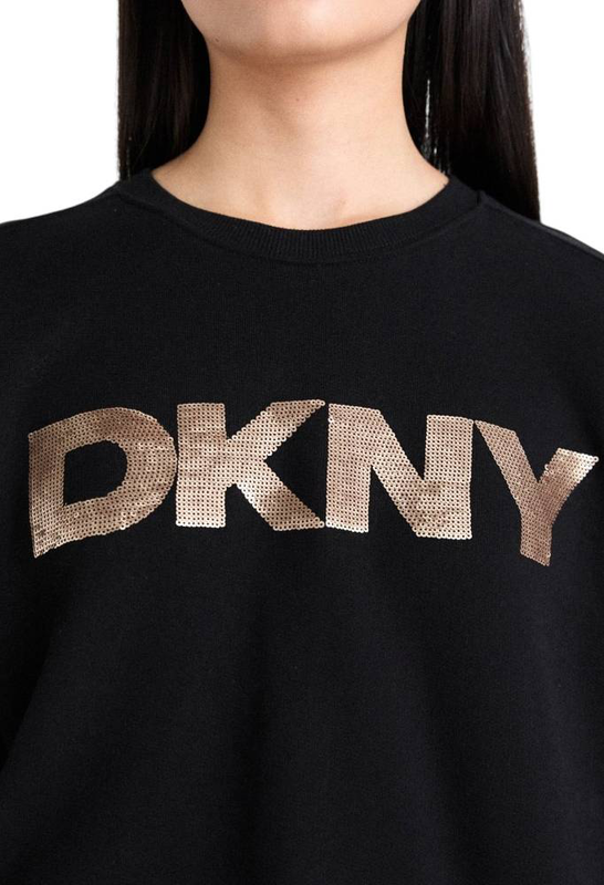 Sequin logo sweatshirt-null