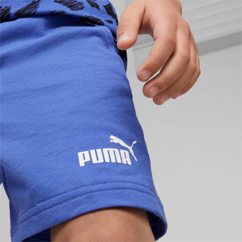 Puma ess+ puma mates little kids shorts-null