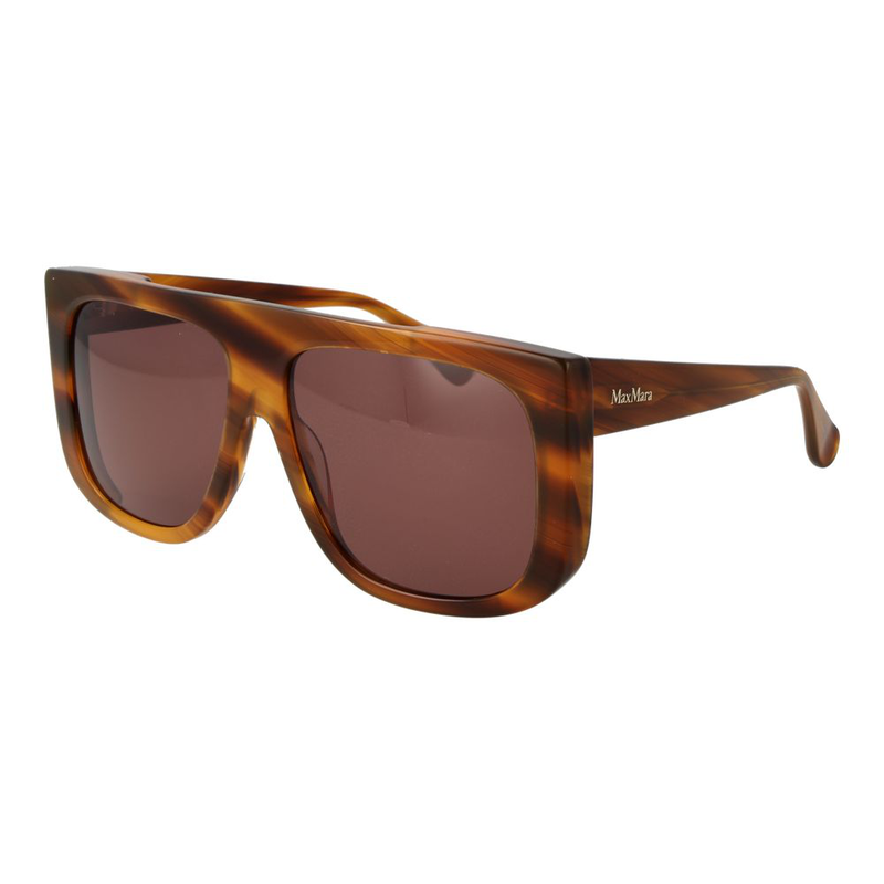 Brown acetate sunglasses-null
