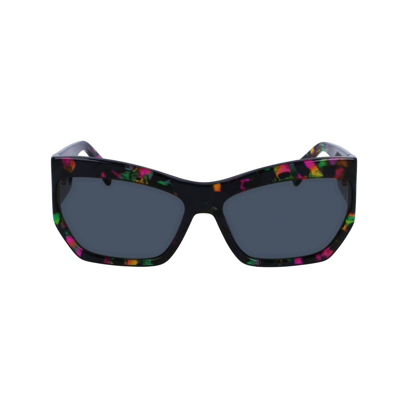 Bicolor acetate sunglasses-null