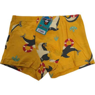 Childrens boxer shorts #bm825, Orange, medium