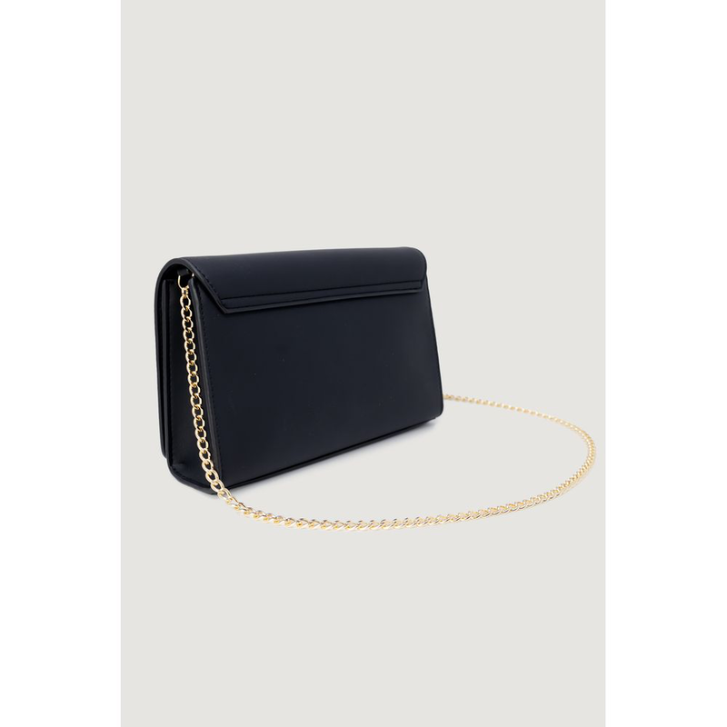 Black polyethylene handbag-null