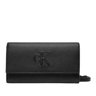 Calvin Klein γυναικείο πορτοφόλι, Black, medium