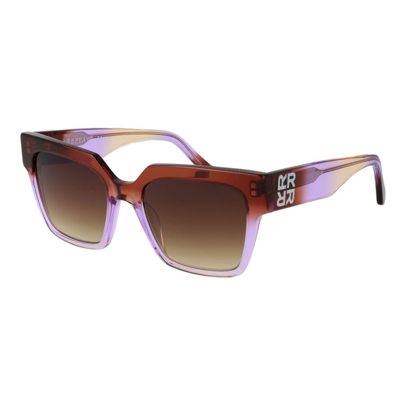 Purple plastic sunglasses-null