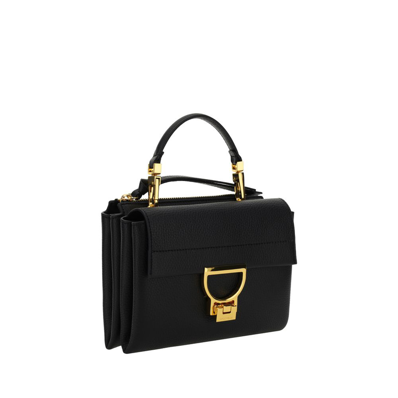 Black calf leather bos taurus shoulder bag-null
