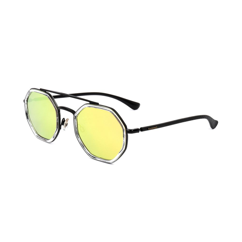 Gold metal sunglasses-null